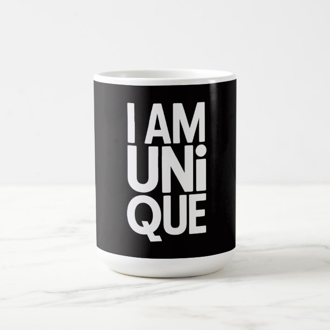 I am unique kaffeetasse (Mittel)