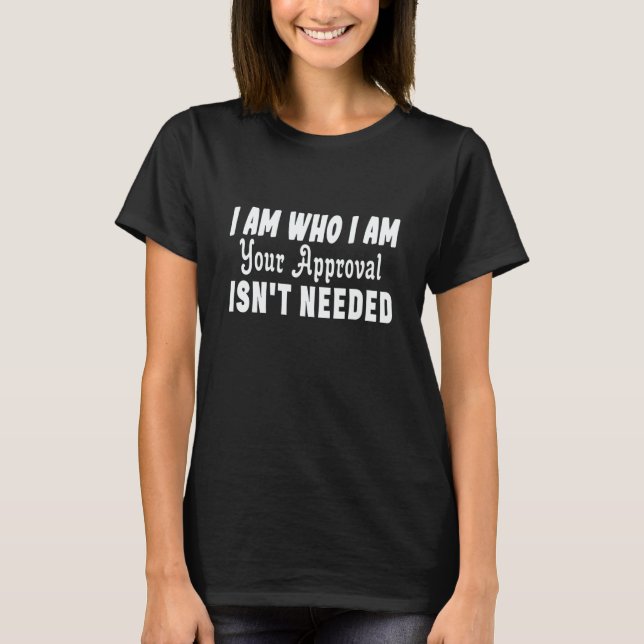 I Am Who I Am African Pride Melanin Afro Black His T-Shirt (Vorderseite)
