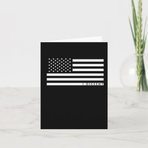 I. Amerikanische Flagge 1 Karte