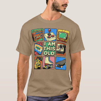 I Amhis Old Retro Vintage Nostalgia 80s 90s Casset T-Shirt
