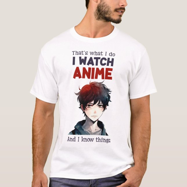 i Anime T-Shirt (Vorderseite)