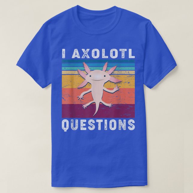 I Aolotl QuestionsErwachsene Kinder Jugendliche Ni T-Shirt (Design vorne)