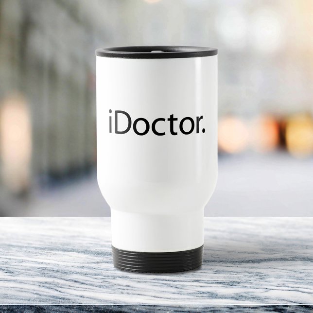 i Arzt (iDoctor) Reisebecher (Von Creator hochgeladen)