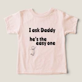 I ask Daddy - he’s the easy one