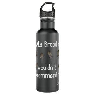 I Ate Brood X Cicadas Funny Cicada Apparel Edelstahlflasche