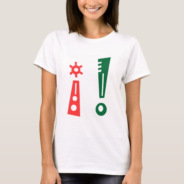 i! Ausrufebrücke T-Shirt (Vorderseite)