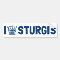 I Autoaufkleber der Königin-Sturgis