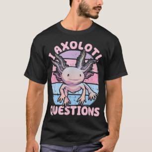 i axolotfragen Kinder Jugendliche Jugendliche retr T-Shirt