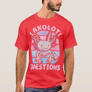 i axolotfragen Kinder Jugendliche Jugendliche retr T-Shirt
