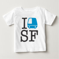 I Baby-Shirt des Bart-SF