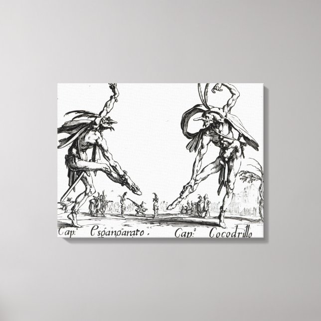 I Balli de Spessanei oder Le Grande Chasse Leinwanddruck (Vorderseite)