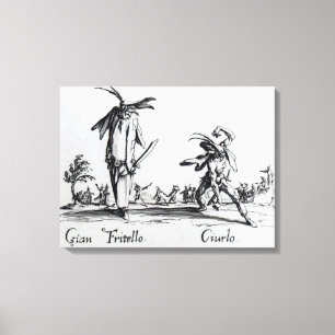 I Balli de Spessanei oder Le Grande Chasse Leinwanddruck