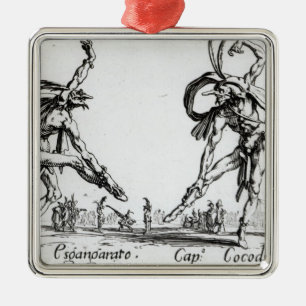 I Balli de Spessanei oder Le Grande Chasse Ornament Aus Metall