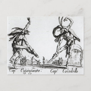 I Balli de Spessanei oder Le Grande Chasse Postkarte