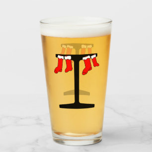 I-Beam Weihnachts-Strümpfe Glas