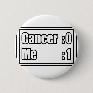 I Beat Cancer (Scoreboard) Button