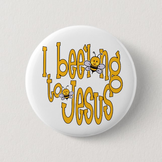 I Bee'long zu Jesus Button (Vorderseite)