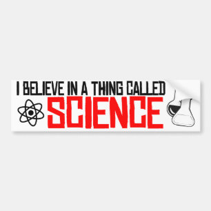 I believe in a thing called science - resistance B Autoaufkleber