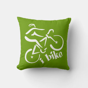 I BIKE Custom throw Kissen