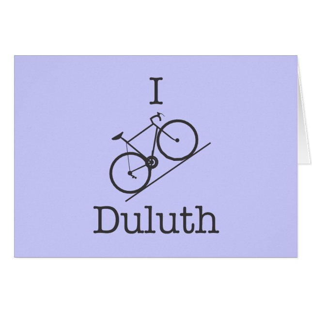I Bike Duluth (Vorderseite (Horizontal))