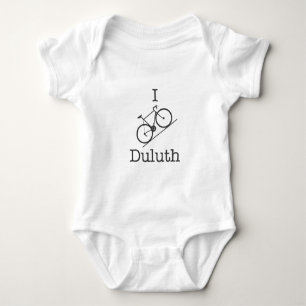 I Bike Duluth Baby Strampler