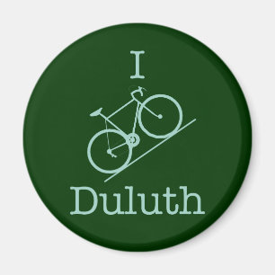 I Bike Duluth Magnet