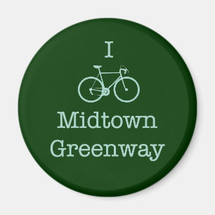 I Bike Midtown Greenway Magnet