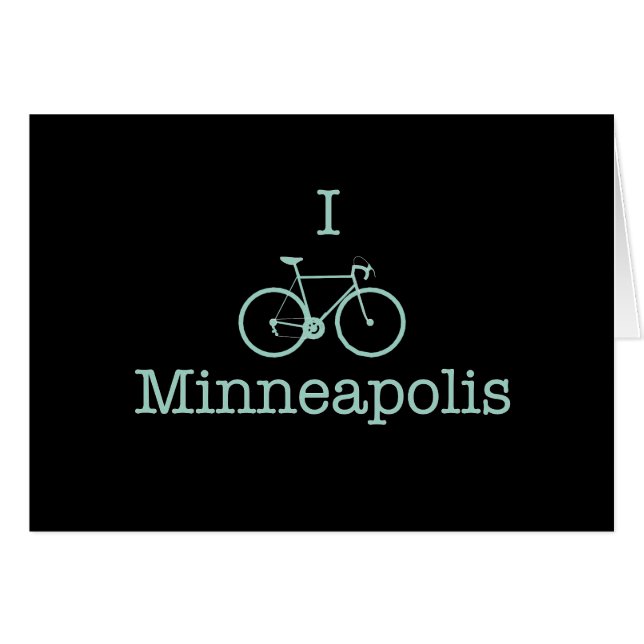I Bike Minneapolis (Vorderseite (Horizontal))