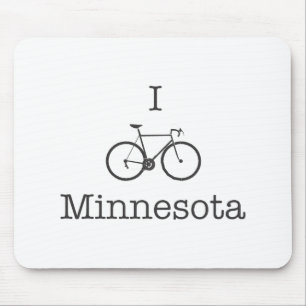 I Bike Minnesota Mousepad
