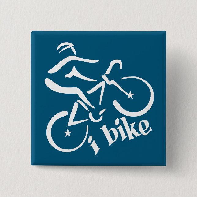 I Bike-Taste Button (Vorderseite)