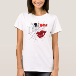 I Bite Womens T - Shirt