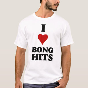 I Bong Liebe Schläge T-Shirt