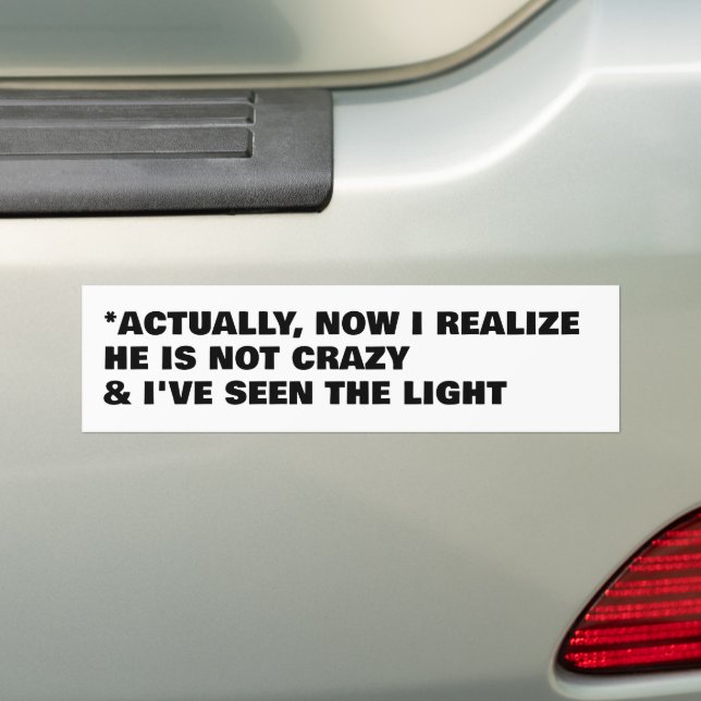 I Bought This Car Before He Went Crazy Updated Autoaufkleber (Auf Auto)