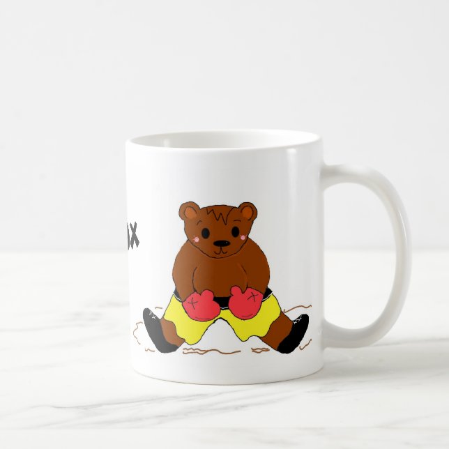 I Box - Boxer Bear Tasse (Rechts)
