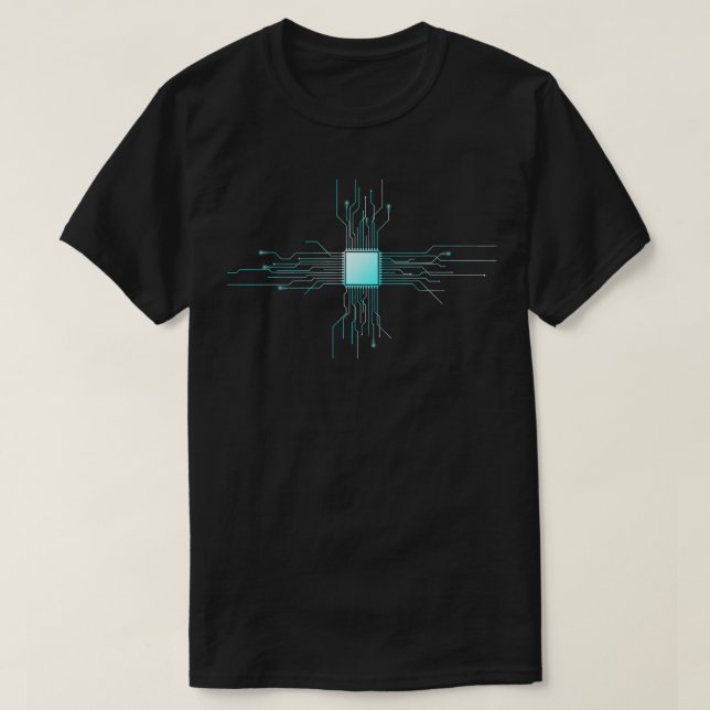 I Breake Coder Computer Nerd Science T-Shirt (Design vorne)