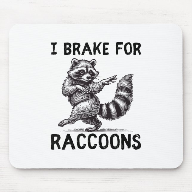 I Bremse für Raccoons _1 Mousepad (Vorne)