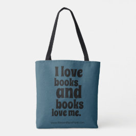 I bucht Liebe Tasche (dunkles aquamarines)