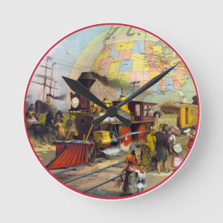 I.C.R.R.1882 RUNDE WANDUHR