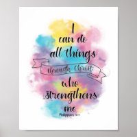 I can do all things through Christ