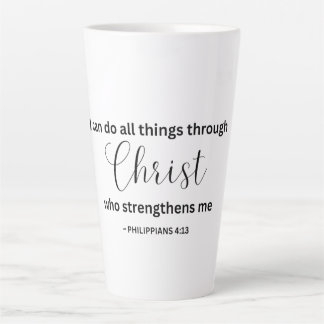 I Can Do All Things Through Christ - Tumbler Milchtasse