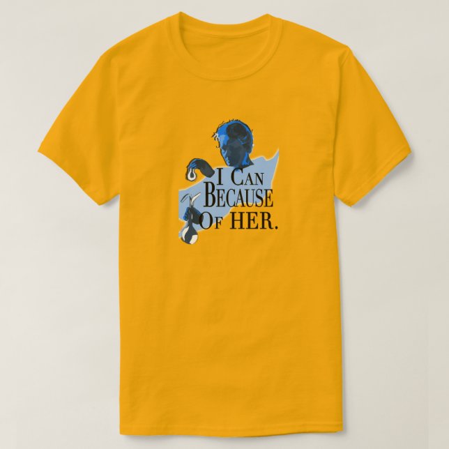 I Can Marie Curie T-Shirt (Design vorne)