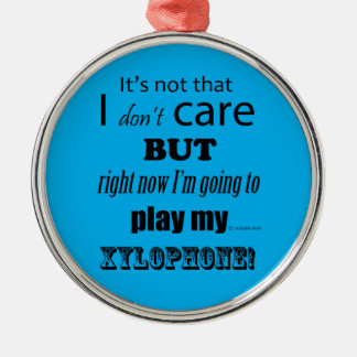 I Care Xylophone Ornament Aus Metall