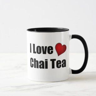 I Chai-Tee der Liebe-(Herz) - kundengerechte Tasse