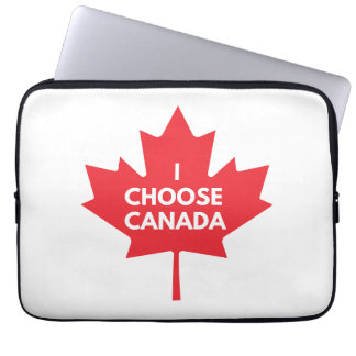 I Choose Canada Electronics Bag Laptopschutzhülle