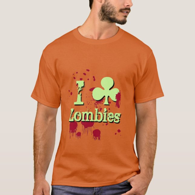 I Club Zombies T-Shirt (Vorderseite)