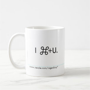 I Cmd+U. Kaffeetasse