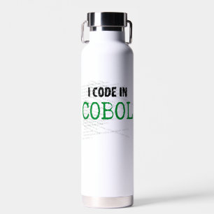 I-Code in COBOL.w Trinkflasche