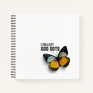 I Collect GOD DOTS Spiral Notebook-Journal Notizbuch