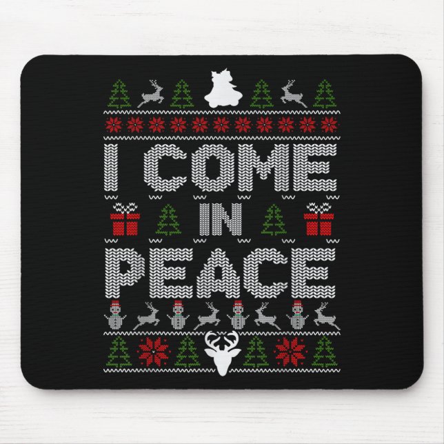 I Come In Peace - I'm Peace Couple Matching Ugly C Mousepad (Vorne)