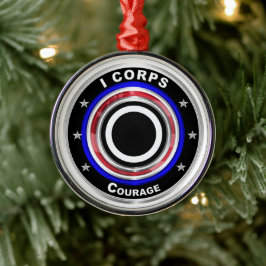 I Corps "America's Corps" Weihnachten bewahren Ornament Aus Metall